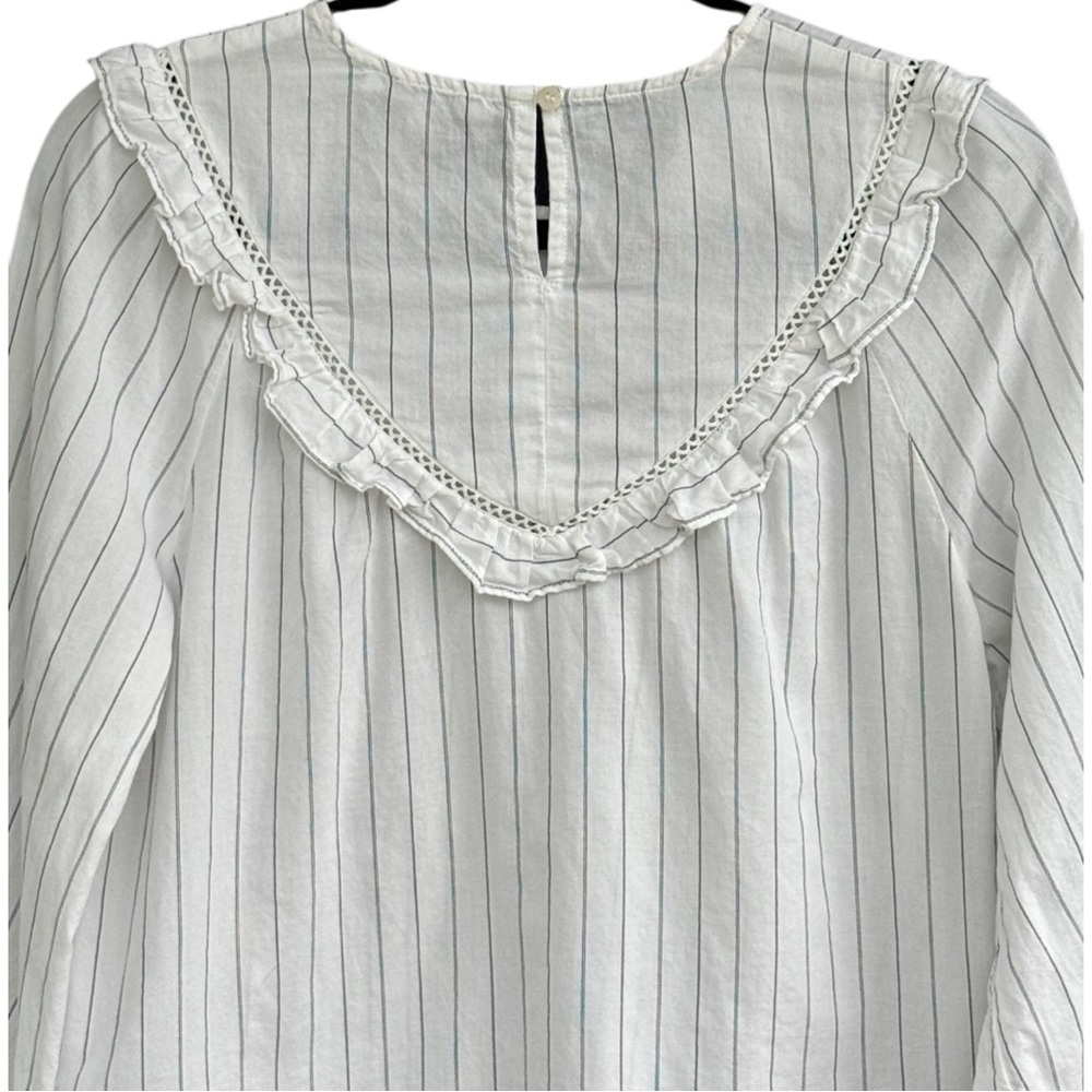 Madewell | Ruffle Prarie Top | Small - Picture 9 of 12